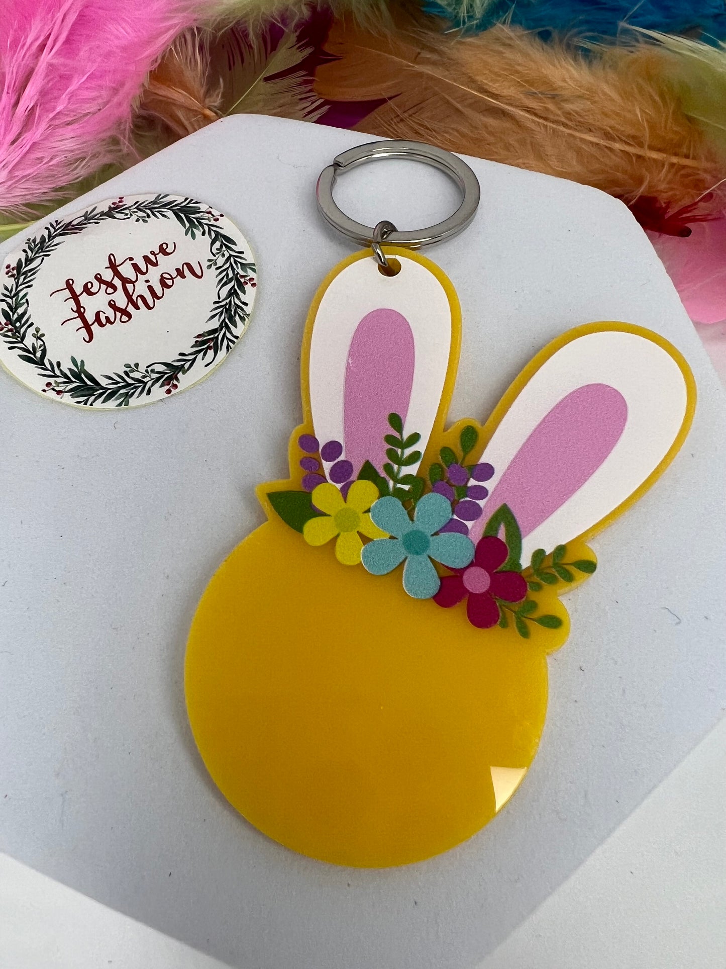 Rabbit Keyring