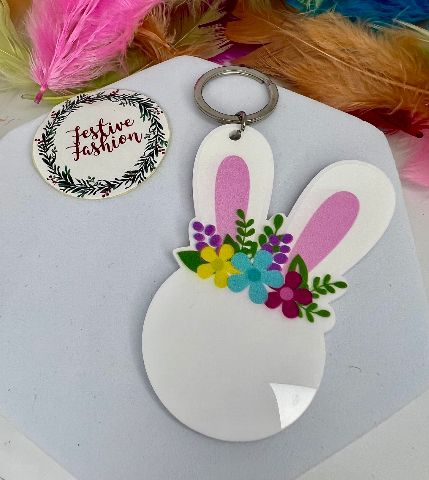 Rabbit Keyring