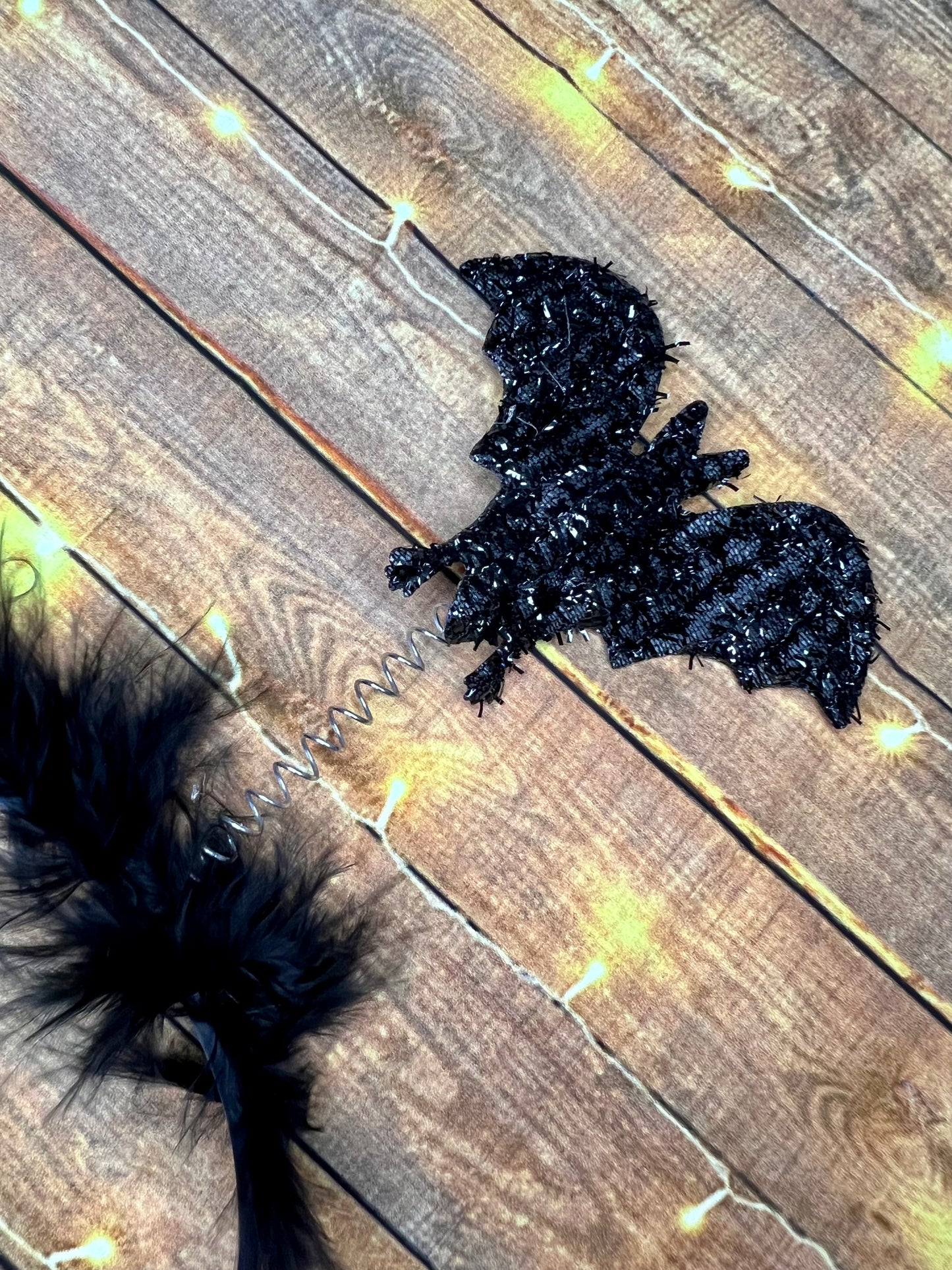 Fluffy Bat Halloween Boppers