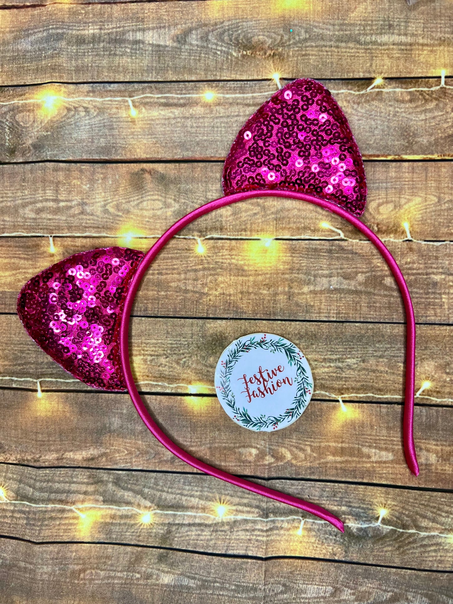 Sparkle Cat Ear Headband