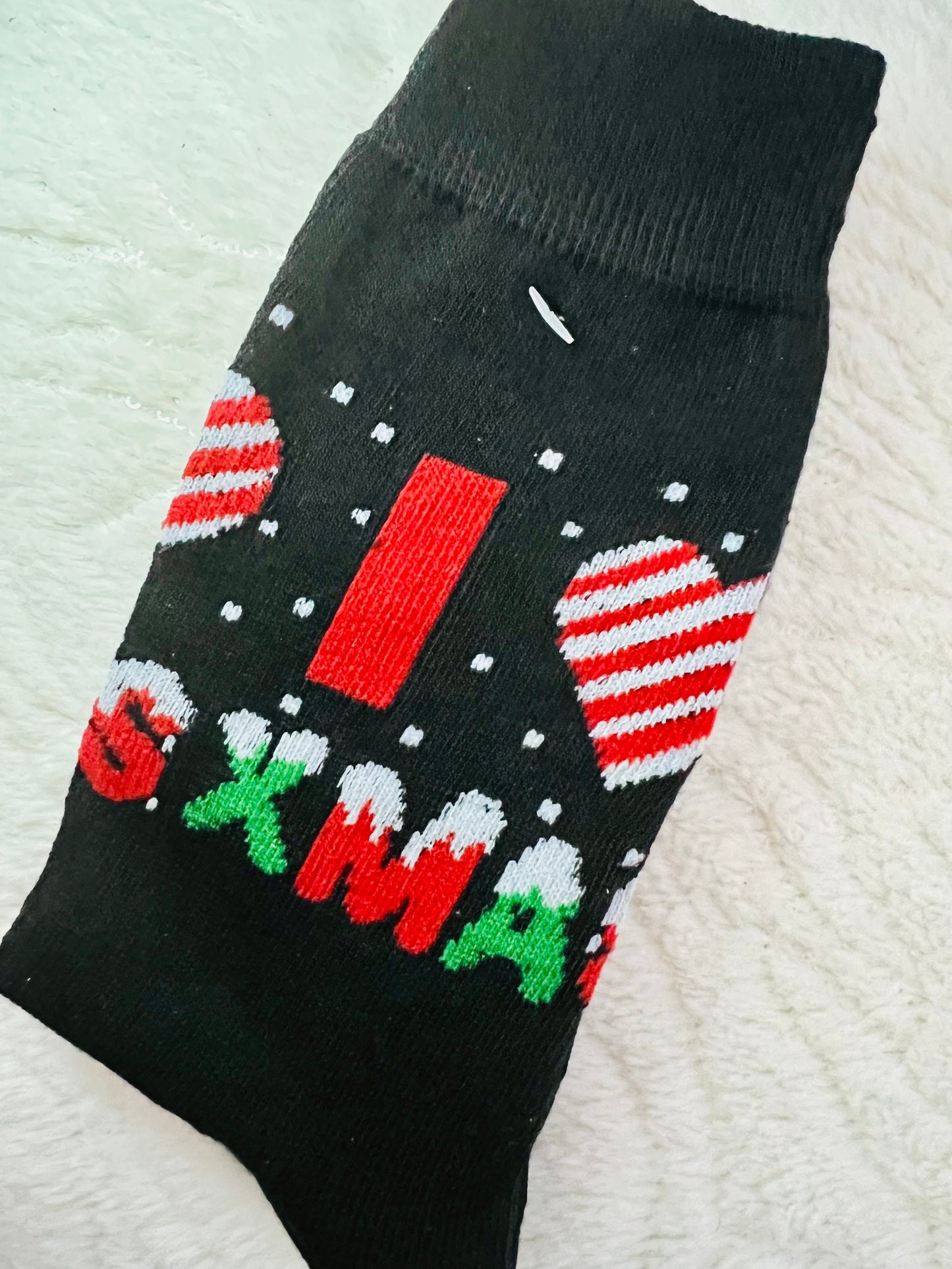 Christmas Socks – Adult Size 6–10 (Assorted Designs)