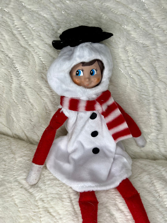 Elf on the Shelf Snowman Outfit