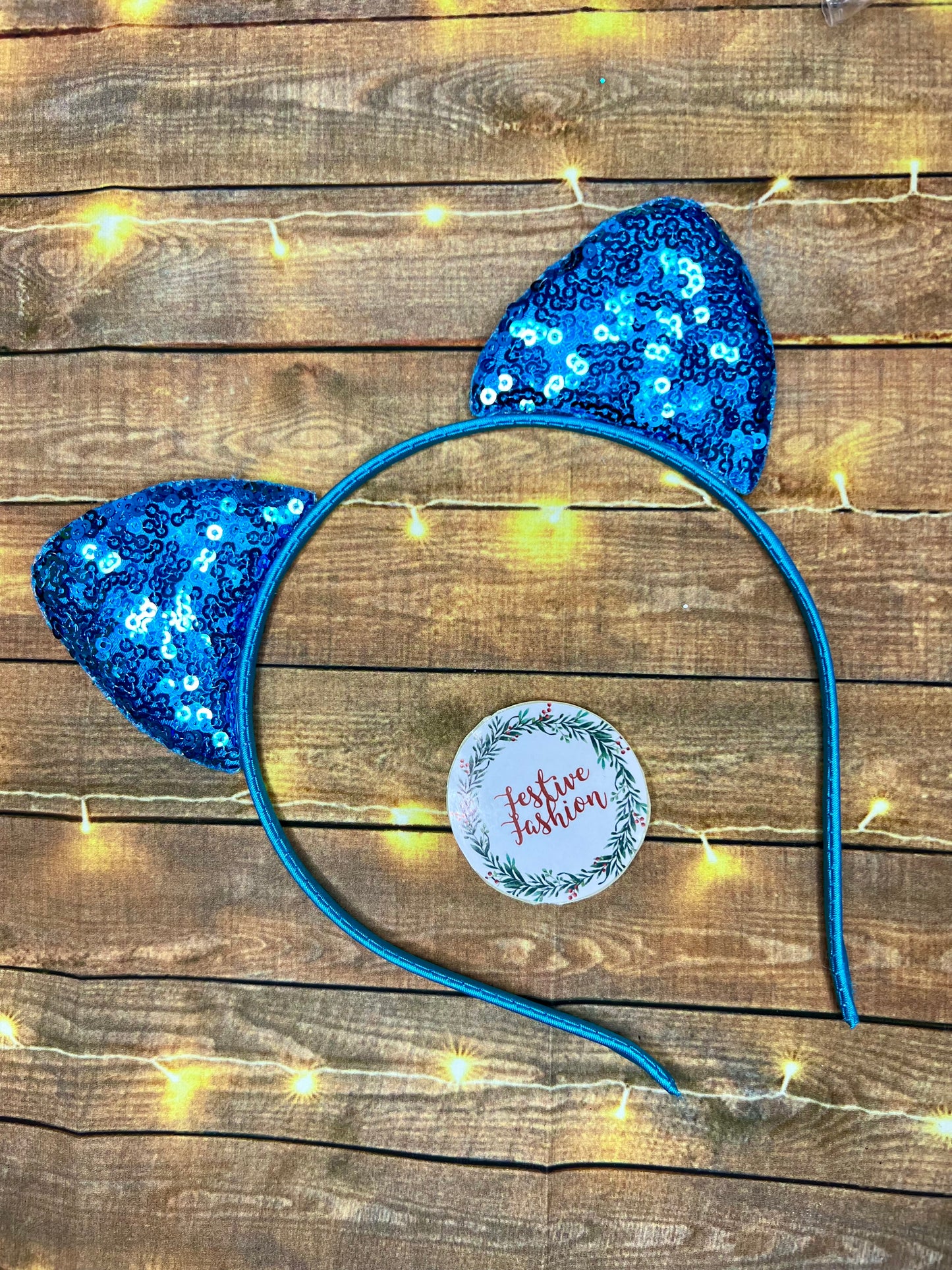 Sparkle Cat Ear Headband