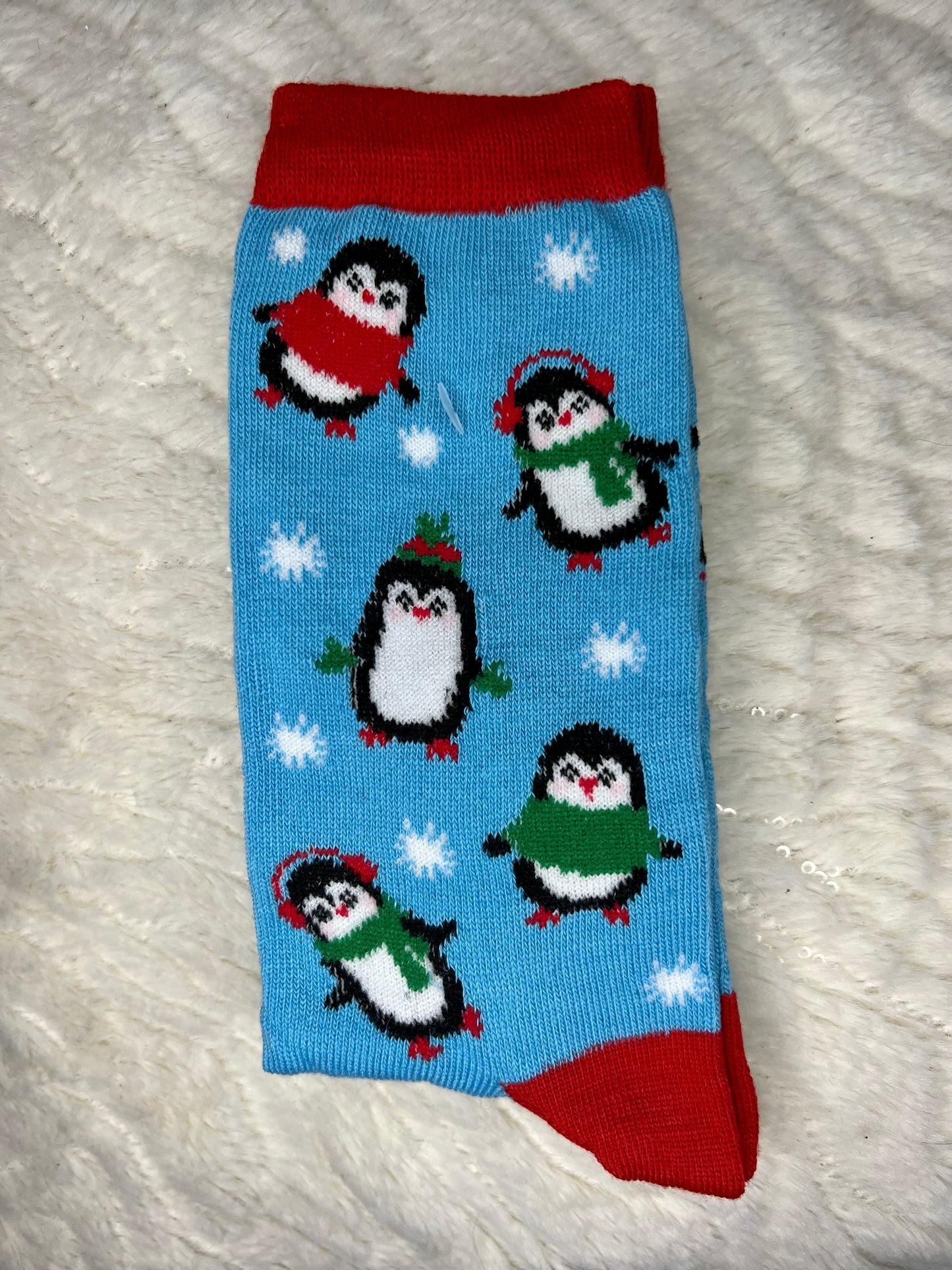 Christmas Socks – Adult Size 4–8 (Assorted Designs)