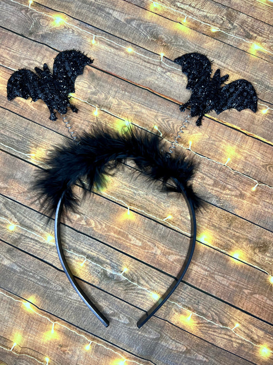 Fluffy Bat Halloween Boppers