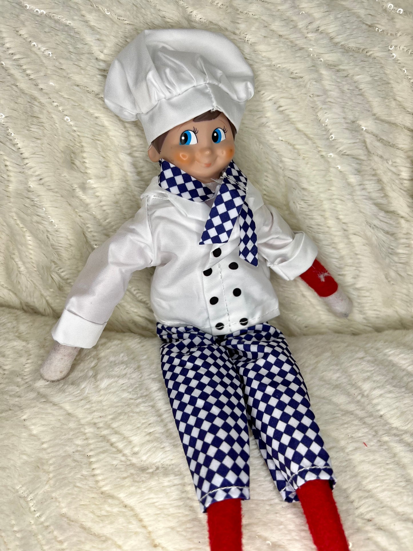 Elf on the Shelf Chef Outfit