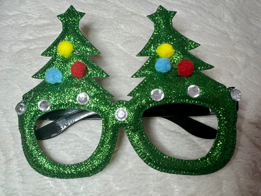 Christmas Novelty Glasses (Various Designs)