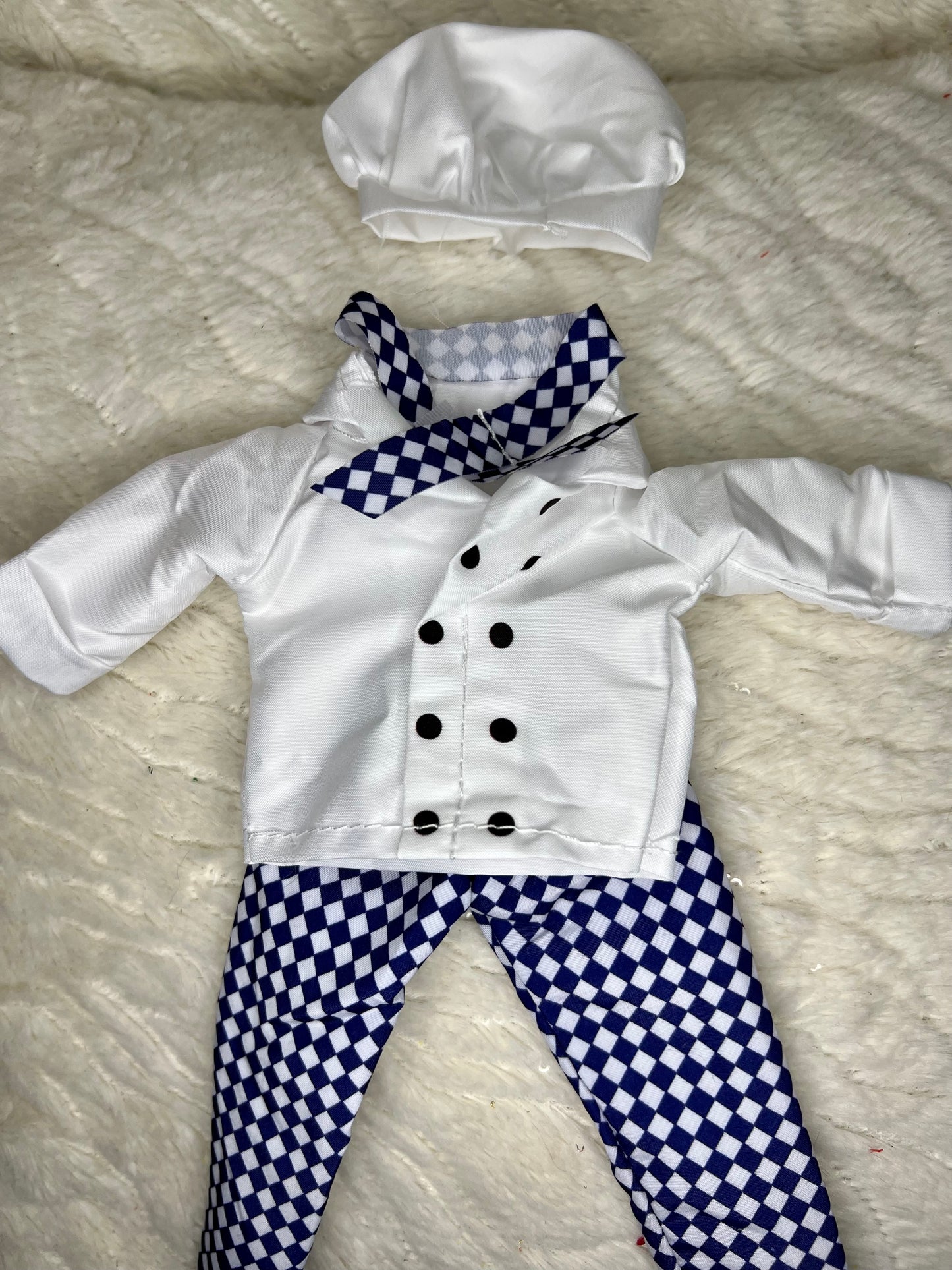 Elf on the Shelf Chef Outfit