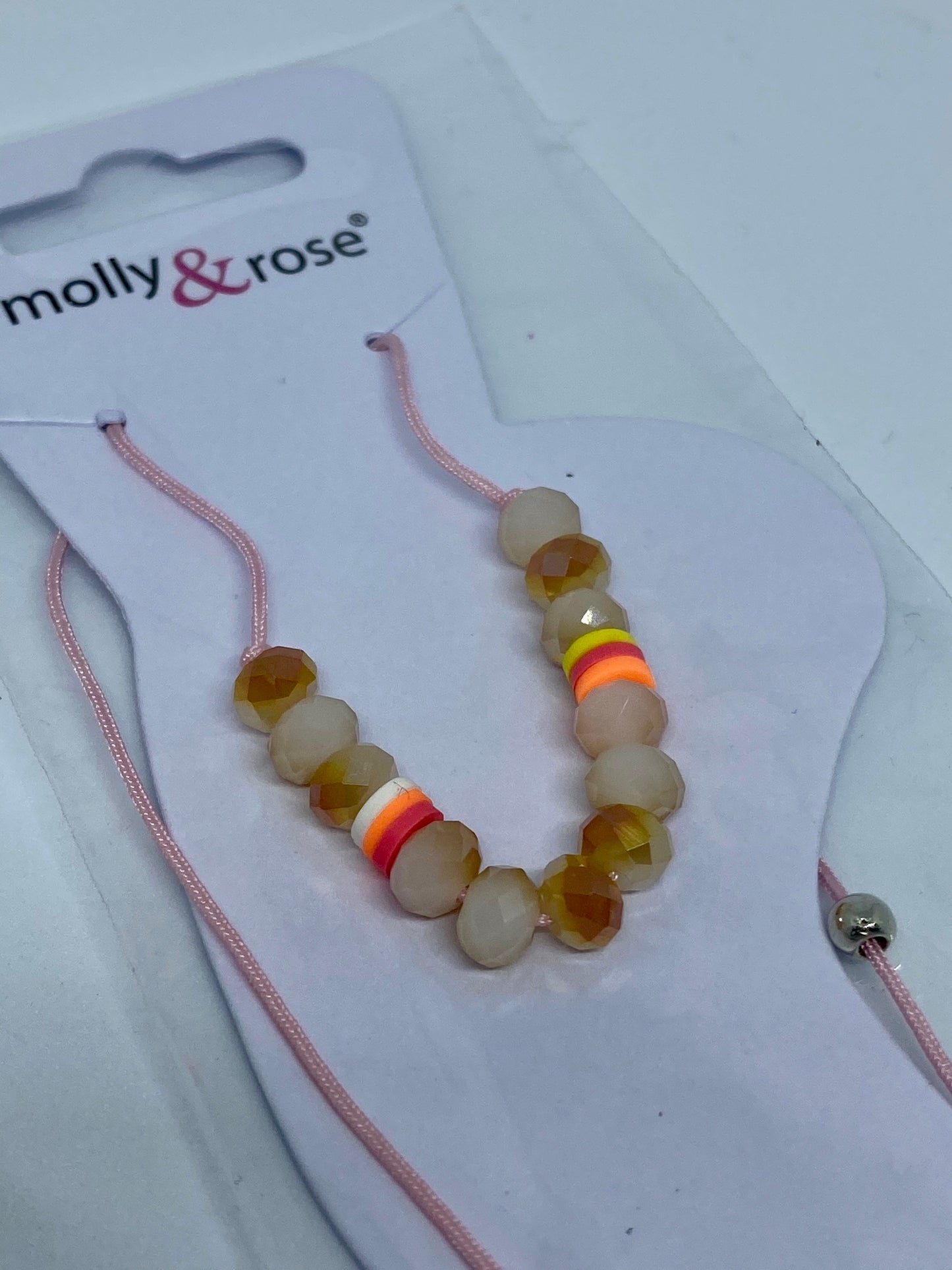 Sunshine Beaded Anklet