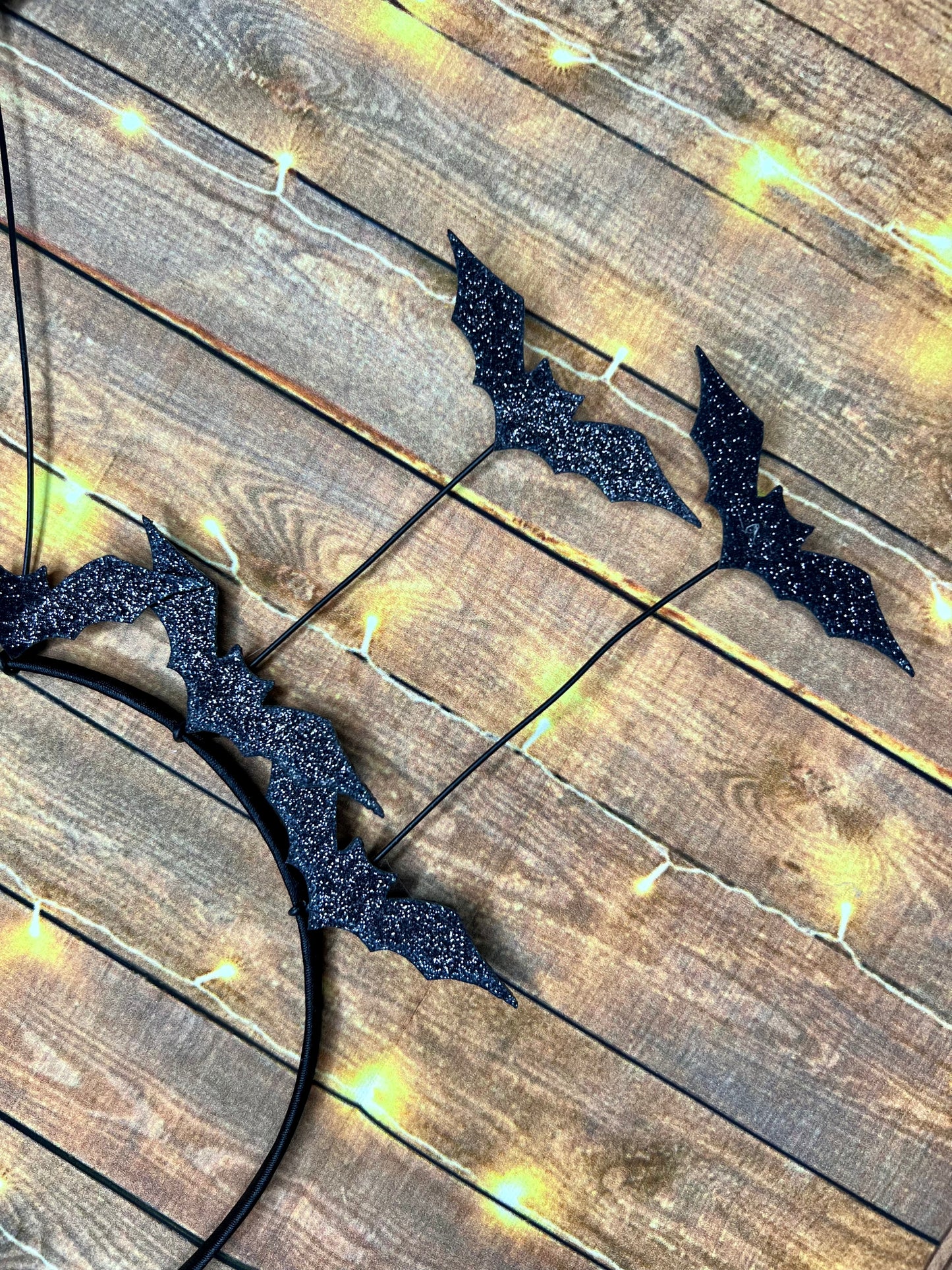 Flying Bat Halloween Headband