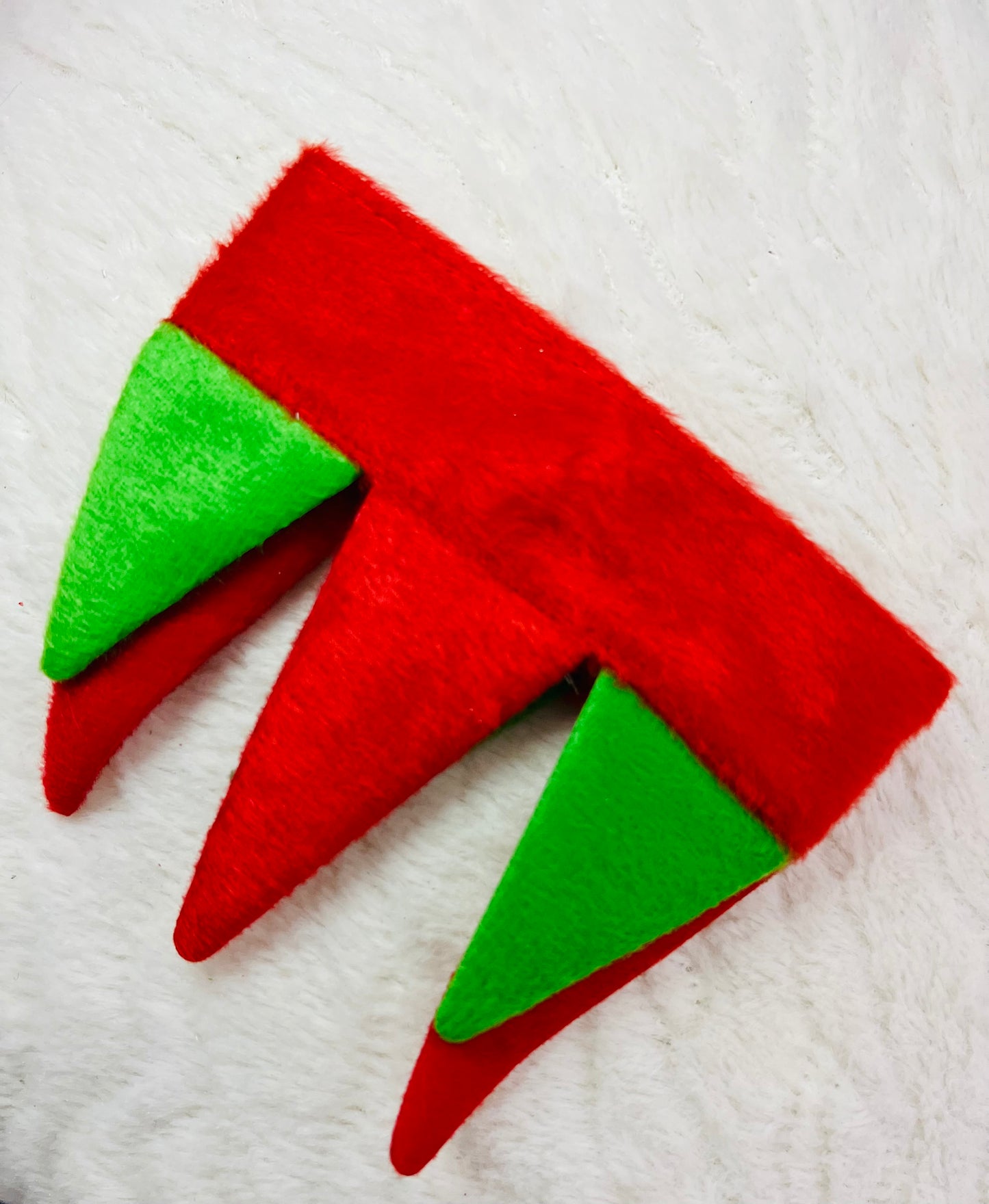 Dog Elf Hat and Collar Set