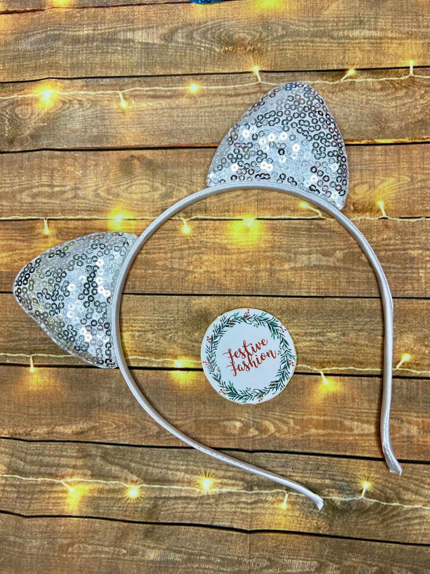 Sparkle Cat Ear Headband