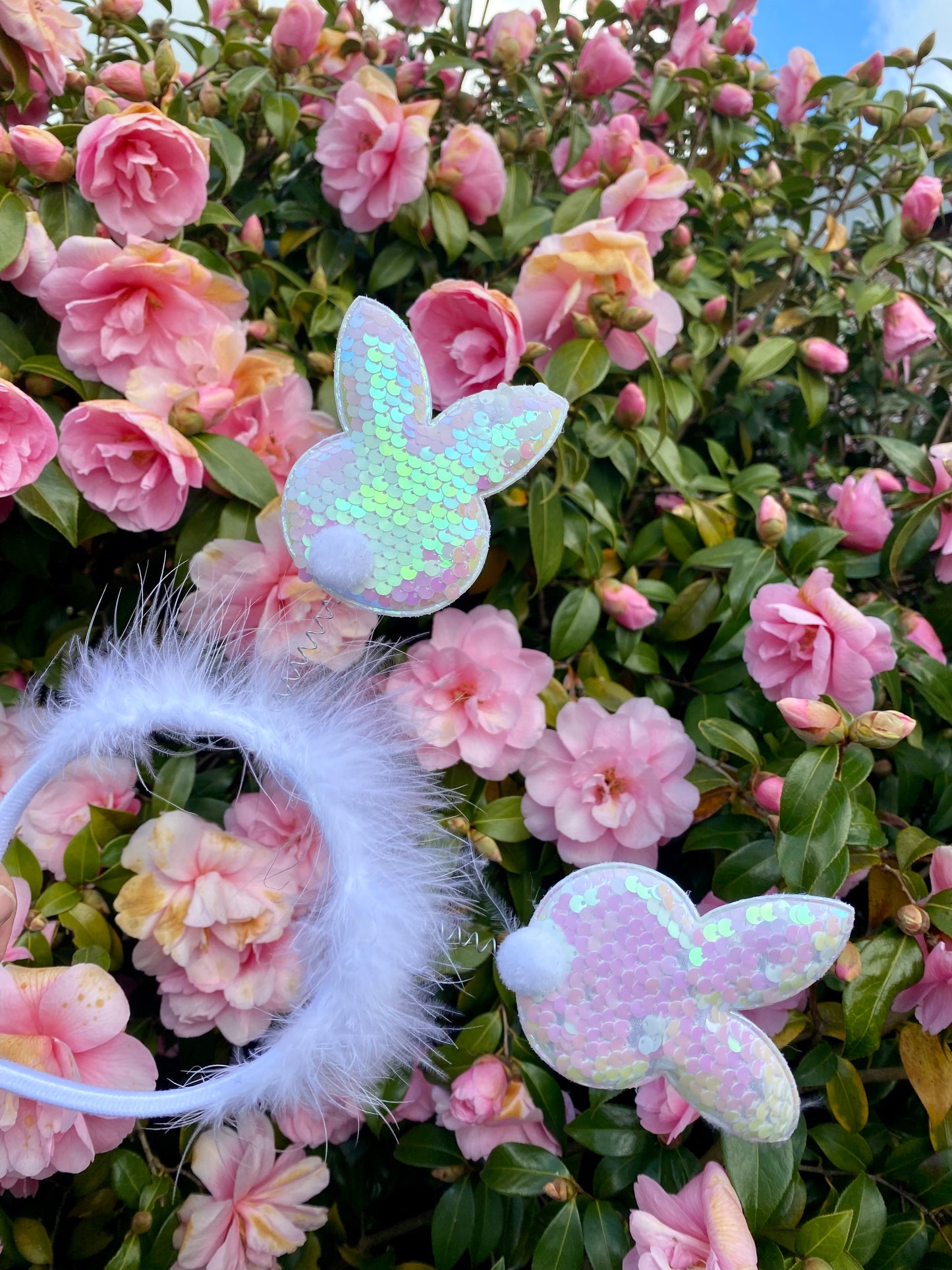 Sequinned Rabbit Boppers
