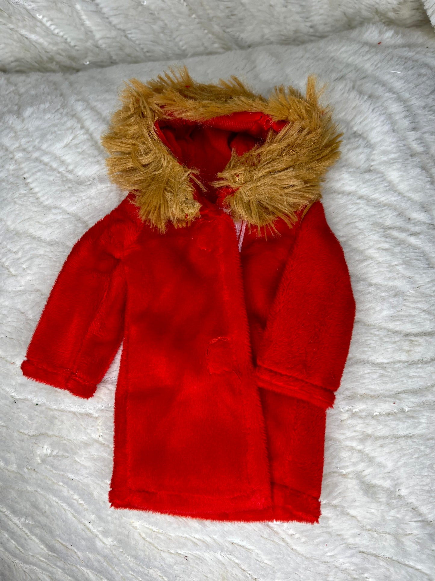Elf on the Shelf Red Duffle Coat