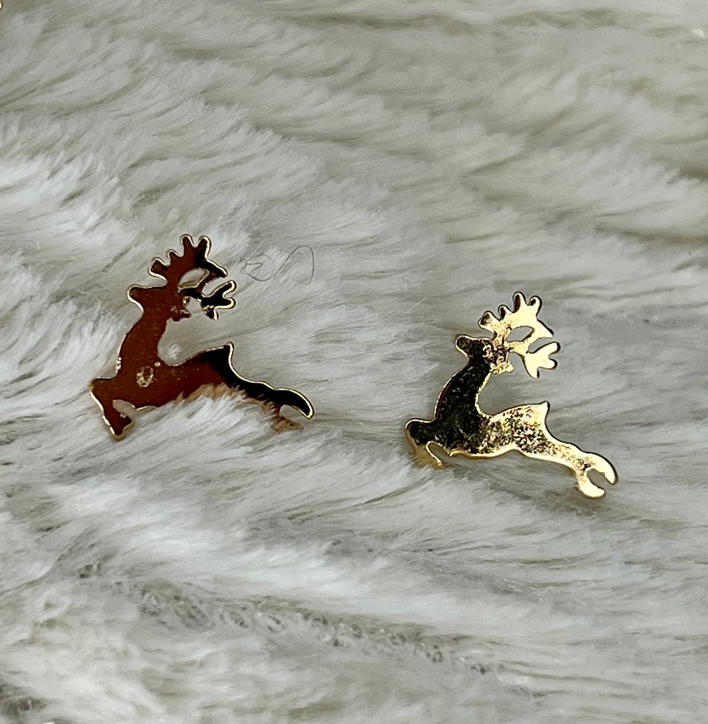 Reindeer Stud Earrings (assorted designs)