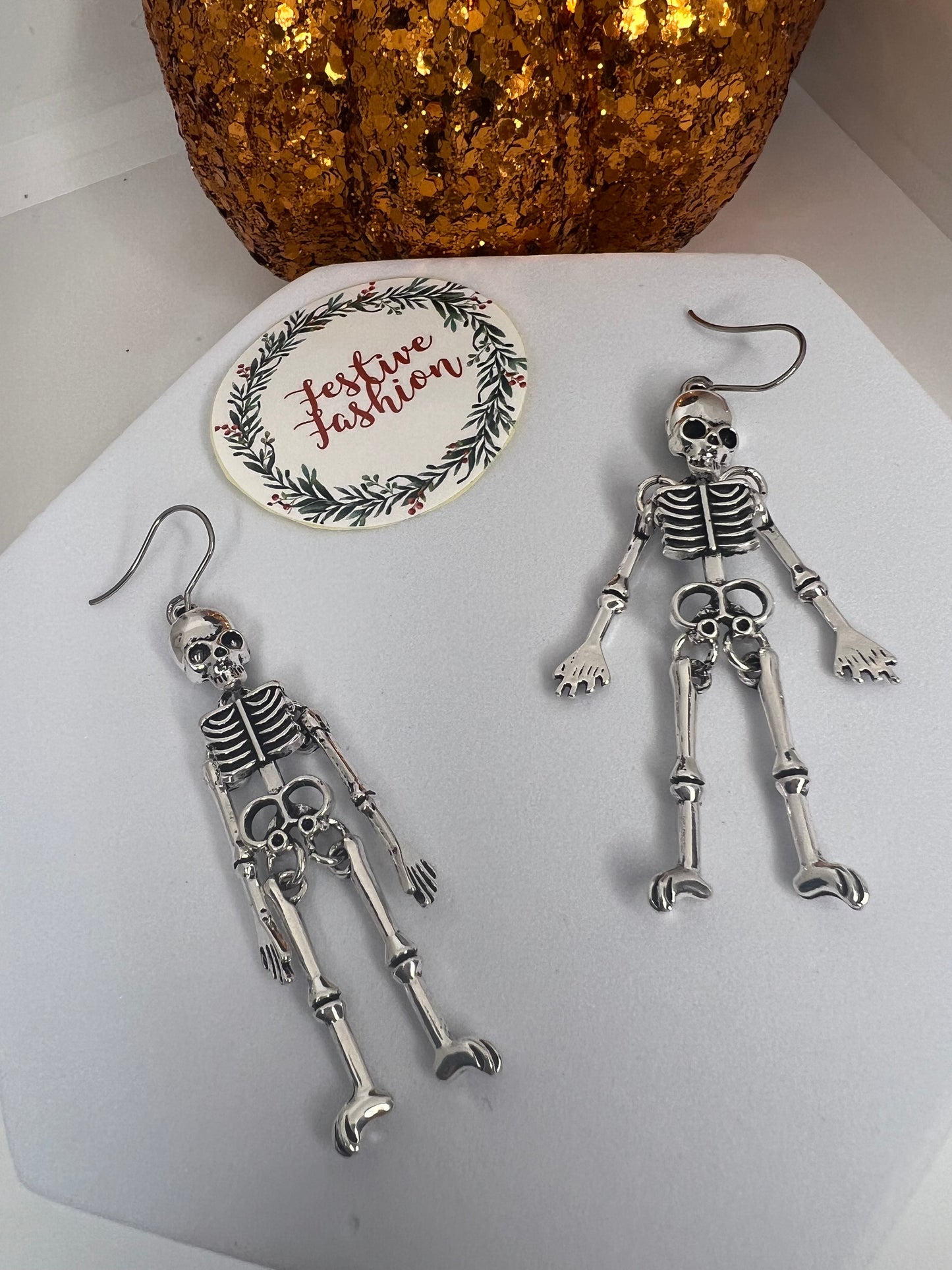 Skeleton Dangle Earrings
