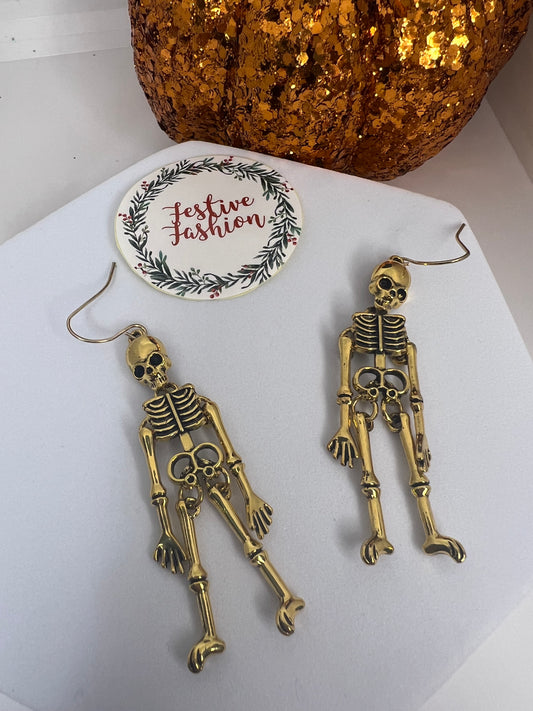 Skeleton Dangle Earrings